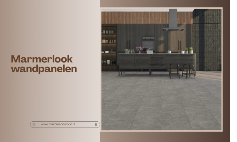 Marmerlook wandpanelen