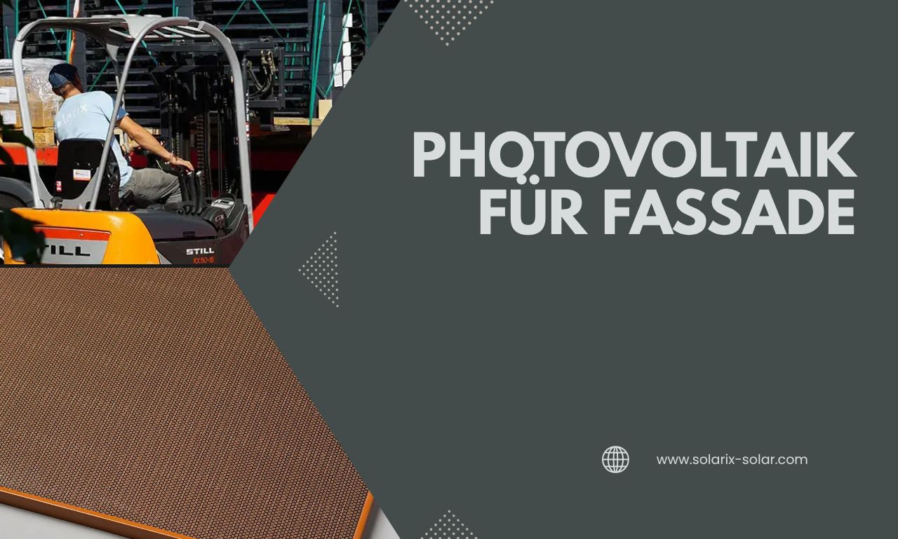 Photovoltaik für Fassade: Nachhaltige Energie trifft modernes Fassadendesign